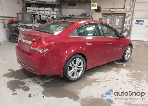 2011 Chevrolet Cruze Ltz из США, поврежденный, VIN 1G1PH5S94B7214637